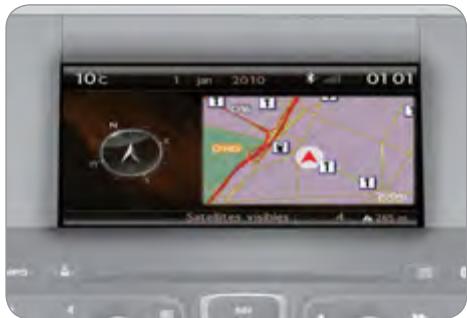 CITROEN C4 2 2010 - ÉCRAN COULEUR ET CARTOGRAPHIQUE - 1