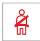 CITROEN C4 2 2010 - Témoin de débouclage de ceinture - 1