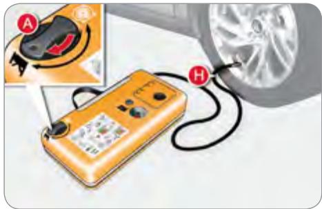 CITROEN C4 2 2010 - Gonflage - 1