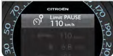CITROEN C4 2 2010 - Affichage dans le combiné - 2