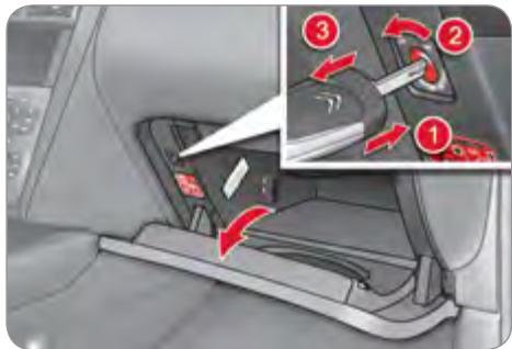 CITROEN C4 2 2010 - Airbag frontal passager - 1