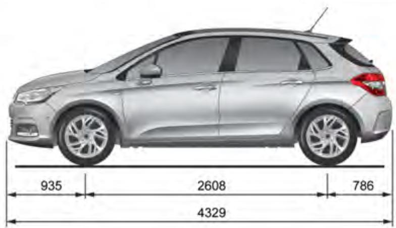 CITROEN C4 2 2010 - CARACTÉRISTIQUES TECHNIQUES - 3