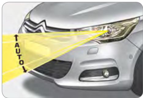 CITROEN C4 2 2010 - RÉGLAGE AUTOMATIQUE DES PROJECTEURS AU XÉNON - 1