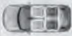 CITROEN C4 2 2010 - EMPLACEMENT DES SIÈGES ENFANTS ATTACHÉS AVEC LA CEINTURE DE SÉCURITÉ - 2
