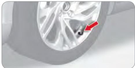 CITROEN C4 2 2010 - DÉTECTION DE SOUS-GONFLAGE - 1