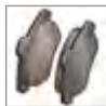 CITROEN C4 2 2010 - Plaquettes de freins - 1