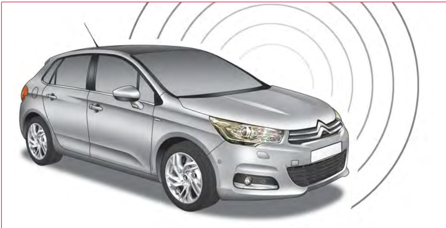 CITROEN C4 2 2010 - Etiquette pneumatiques/peinture. - 4