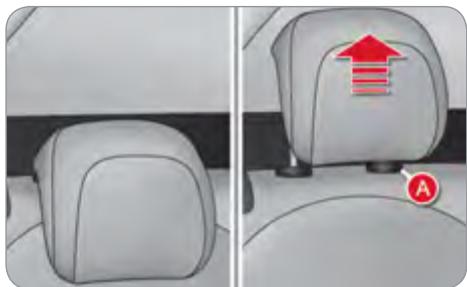 CITROEN C4 2 2010 - Appuis-tête arrière - 1