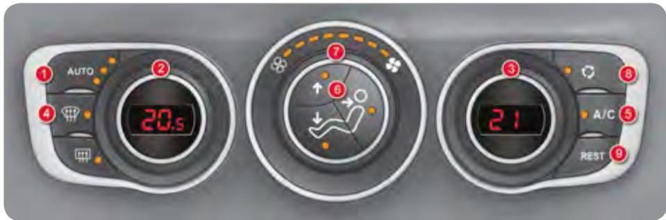 CITROEN C4 2 2010 - AIR CONDITIONNÉ AUTOMATIQUE BIZONE - 1