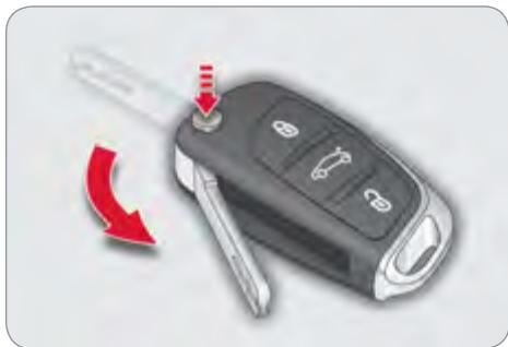 CITROEN C4 2 2010 - Fermeture des vitres avec la télécommande 3 boutons - 3