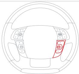 CITROEN C4 2 2010 - COMMANDES AU VOLANT - 6
