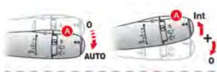 CITROEN DS3 2009 - Commande à essuie-vitre avant - 2
