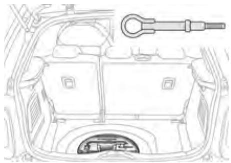 CITROEN DS3 2009 - Accès aux outillages - 1