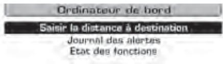 CITROEN DS3 2009 - Saisir la distance jusqu'à la destination - 2