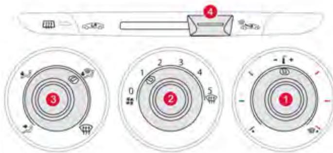 CITROEN DS3 2009 - Conseils pour la ventilation et l'air conditionné - 4