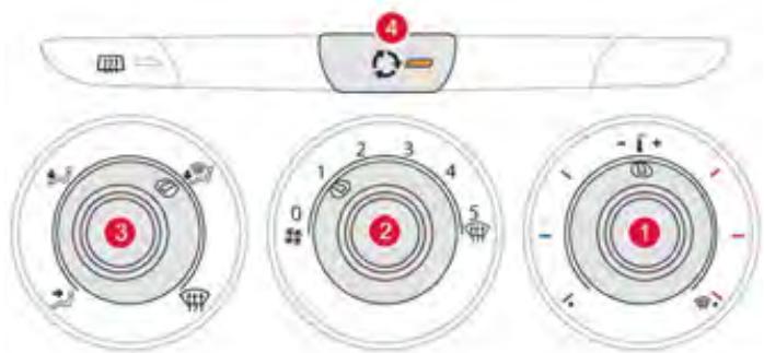 CITROEN DS3 2009 - Conseils pour la ventilation et l'air conditionné - 5