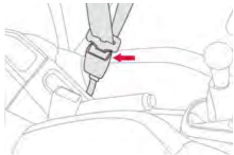 CITROEN DS3 2009 - Ceintures de sécurité avant - 1