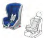CITROEN DS3 2009 - Siège enfant ISOFIX recommandé par citroën et homologué pour votre véhicule - 1