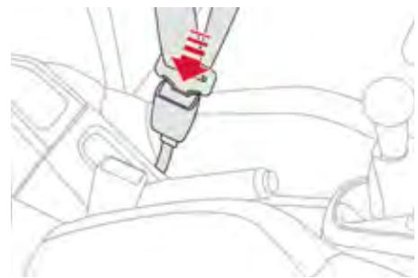 CITROEN DS3 2009 - Ceintures avant - 1