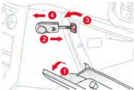 CITROEN DS3 2009 - Airbag passager avant - 1