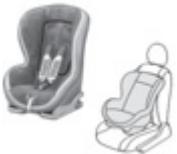 CITROEN DS3 2011 - Siège enfant ISOFIX recommandé par CITROËN et homologué pour votre véhicule - 1