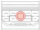 CITROEN DS3 2011 - SÉLECTIONNER / ÉCOUTER LA MUSIQUE CD, CD MP3 / WMA - 4