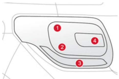 CITROEN DS3 2011 - Feux arrière - 1