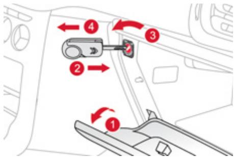 CITROEN DS3 2011 - Airbag passager avant - 1
