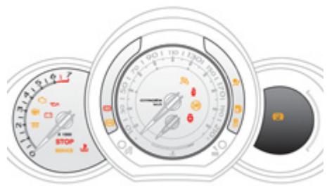 CITROEN DS3 2011 - Témoins - 1
