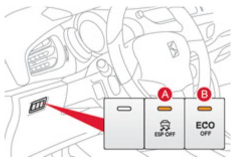 CITROEN DS3 2011 - Barrette de commandes - 1