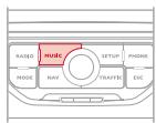 CITROEN DS3 2011 - SÉLECTIONNER / ÉCOUTER LA MUSIQUE CD, CD MP3 / WMA - 2
