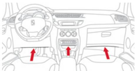 CITROEN DS3 2011 - Éclairage de coffre (W5W) - 1
