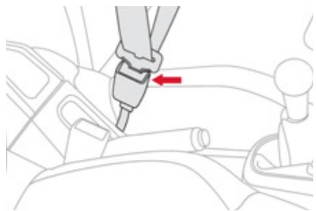 CITROEN DS3 2011 - Ceintures de sécurité avant - 1