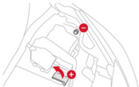 CITROEN DS3 2011 - Recharger la batterie avec un chargeur de batterie - 1