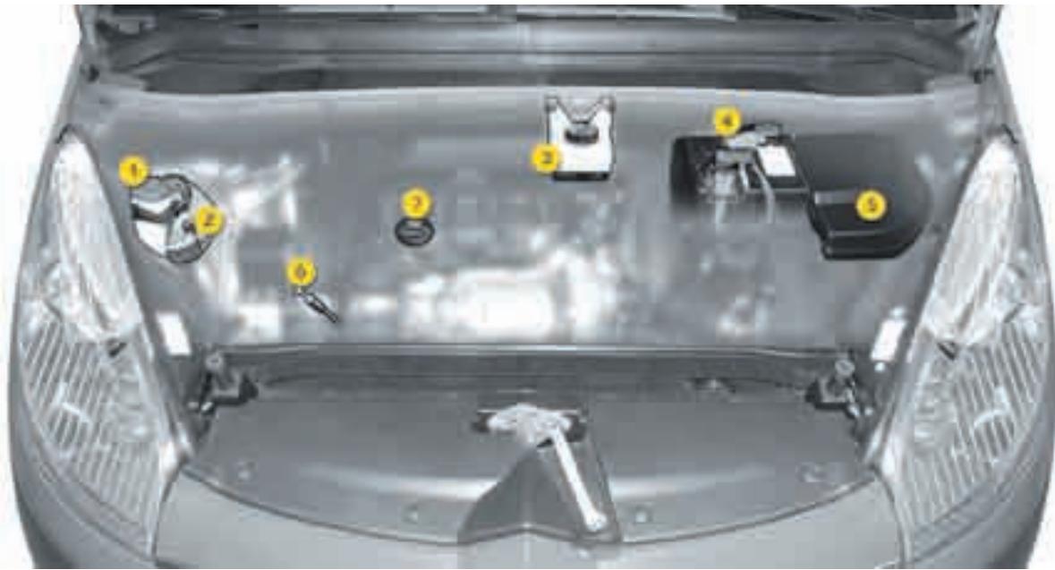 CITROEN GRAND C4 PICASSO 2009 - Réamorçage du circuit de carburant - 2