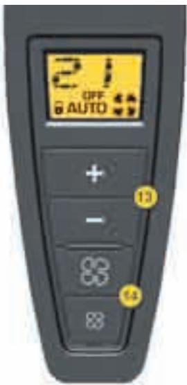 21 OFF AUTO + - 13 14