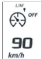 LIM OFF 90 km/h