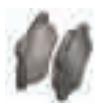 CITROEN GRAND C4 PICASSO 2009 - Plaquettes de freins - 1