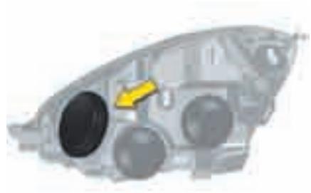 CITROEN GRAND C4 PICASSO 2009 - Changement des feux de route - 1