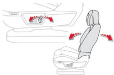 CITROEN GRAND C4 PICASSO 2013 - Longitudinal (siège conducteur) - 1