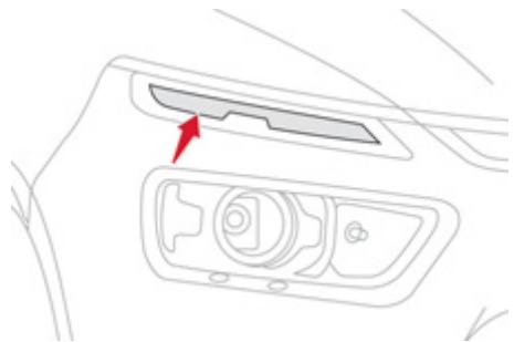 CITROEN GRAND C4 PICASSO 2013 - Feux diurnes (diodes électroluminescentes) - 1