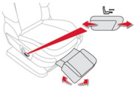 CITROEN GRAND C4 PICASSO 2013 - Siège passager à réglages manuels - 1