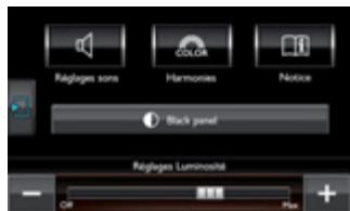 Ragloges sons COLOR Harmonies Notice Black panel Ragloges Luminositol - OR +