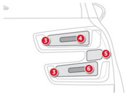 CITROEN GRAND C4 PICASSO 2013 - Feux arrière - 2