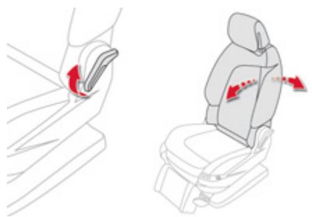 CITROEN GRAND C4 PICASSO 2013 - Hauteur de l'assise du siège conducteur - 1