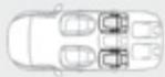 CITROEN GRAND C4 PICASSO 2013 - Installation des sièges enfants attachés avec la ceinture de sécurité - 2