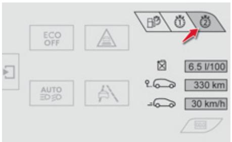ECO OFF AUTO 6.5 l/100 330 km 30 km/h
