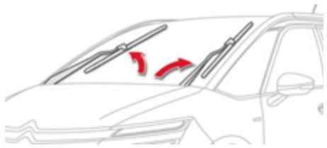 CITROEN GRAND C4 PICASSO 2013 - Changement d'un balai d'essuie-vitre - 1