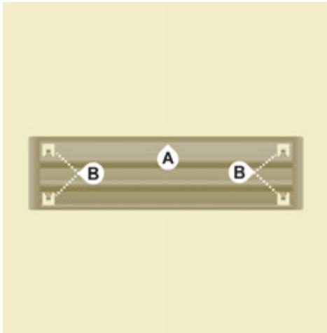 CITROEN JUMY COMBI 2007 - Obturateur amovible pare-neige - 1