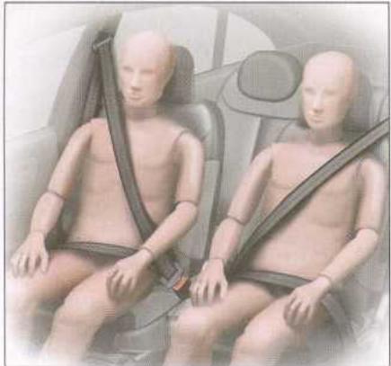CITROEN XSARA 2003 - Remplacement des systèmes pyrotechniques des prétensionneurs - 1